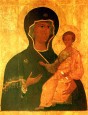 Смоленська iкона Божої Матерi «Одигiтрiя» («Провiдниця», принесена з Царгорода у 1046 році)