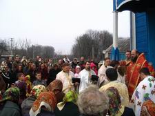 Під час Богослужіння з нагоди престольного свята на парафії Архістратига Михаїла в с. Промінь Луцького районного деканату. Фото Віталія Сарапіна