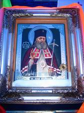 Мироточива ікона святителя Луки Кримського. Світлина Володимира Молявчика