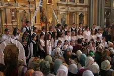 У Луцькому Свято-Троїцькому соборі часто слухають чудовий хор Центру. Фото Сергія Дубинки