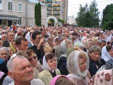 На Патріаршій Літургії побували тисячі й тисячі вірян. Світлина прот. Віталія Собка