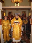 9 листопада 2008 р. Єпископ Луцький і Волинський Михаїл освячує новозбудований храм Великомученика Димитрія Солунського в с. Загаї Луцького районного деканату. Світлина Данила Зінкевича