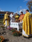 30 вересня 2013 р. Заснування храму Святого Духа та покладення хреста у Берестечку Горохівського деканату. Світлина з архіву священика Володимира Курчина