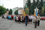 24 липня 2013 р. Хресний хід у Горохові на честь 1025-ліття хрещення Київської Русі. Світлина з архіву протоієрея Андрія Сидора