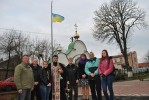 30 березня 2015 р. Біля храму Вознесіння Господнього в Горохові. Світлина з архіву протоієрея Андрія Сидора