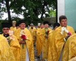 Під час храмового свята в Горохові. Світлина Юрія Павлюка