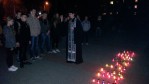 25 березня 2015 р. Заупокійна літія за В'ячеславом Чорноволом. Світлина з архіву священика Артема Кованського