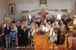 28 вересня 2014 р. В храмі Апостола Андрія Первозваного в с. Острівок Володимирського районного деканату. Світлина з архіву протоієрея Ігоря Бігуна