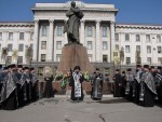 Заупокійна літія по Тарасові Шевченку в Луцьку