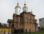 Освячення у Володимирі новозбудованого храму Рівноапостольного князя Володимира. Світлина Данила Зінкевича