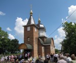 Храм Апостолів Петра й Павла в с. Домашів Цуманського деканату. Світлина інформаційної служби єпархії