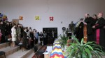 Архієпископ Луцький і Волинський Михаїл молиться за колектив Луцької музичної школі № 1 імені Фридерика Шопена. Світлина інформаційної служби єпархії