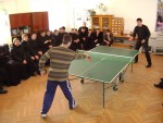 У Волинській православній богословській академії – турнір з настільного тенісу. Світлина з сайта Vpba.org