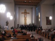 30 листопада 2009 р. Архієрейський хор «Оранта» луцького кафедрального собору Святої Трійці в храмі Св. Кіліана м. Шьотмар (Німеччина)