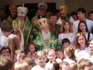8 червня 2009 р. Завершення престольного свята в луцькому кафедральному соборі Святої Трійці. Світлина Леоніда Максимова